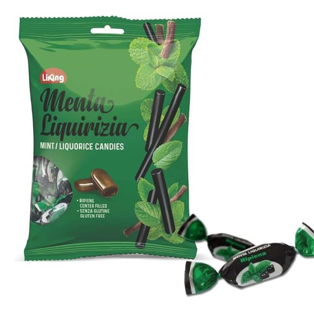 LIKING MINT LIQUORICE CANDIES 150G